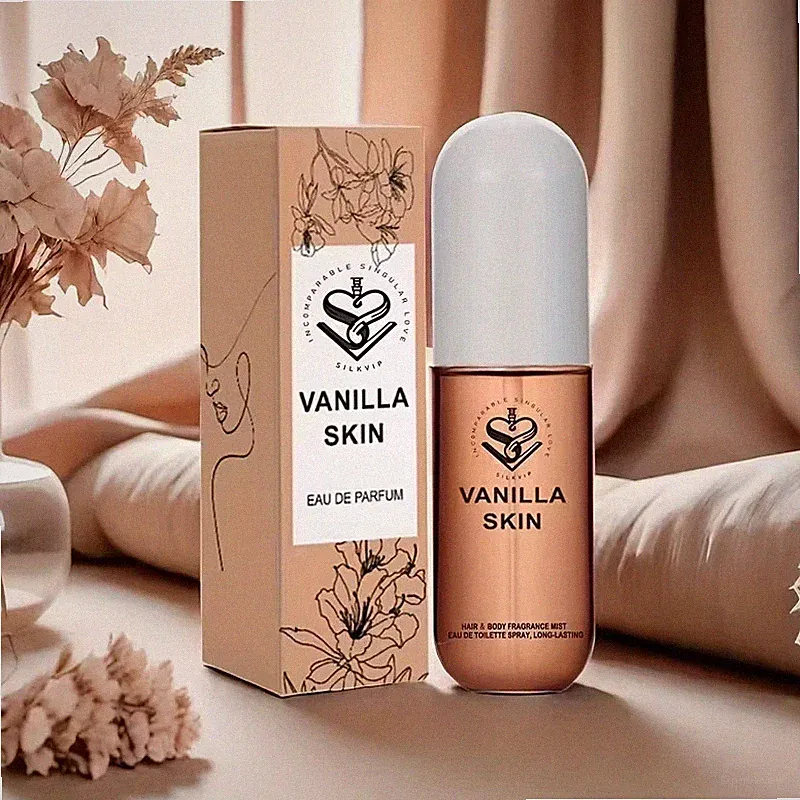 1pc Vanilla Coconut Body Spray Alcohol Free Perfume Long Lasting Fragrance