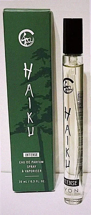 Avon HAIKU INTENSE Travel EDP Perfume Spray 0.3oz 10 ml Free Shipping
