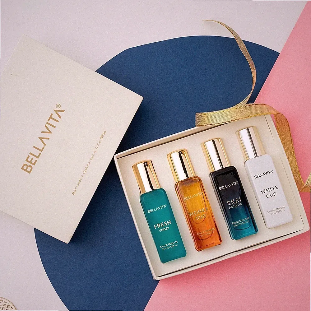 Bella Vita Perfume Luxury Unisex Perfume Gift Set - (4 x 20mls) Free Fast Ship.