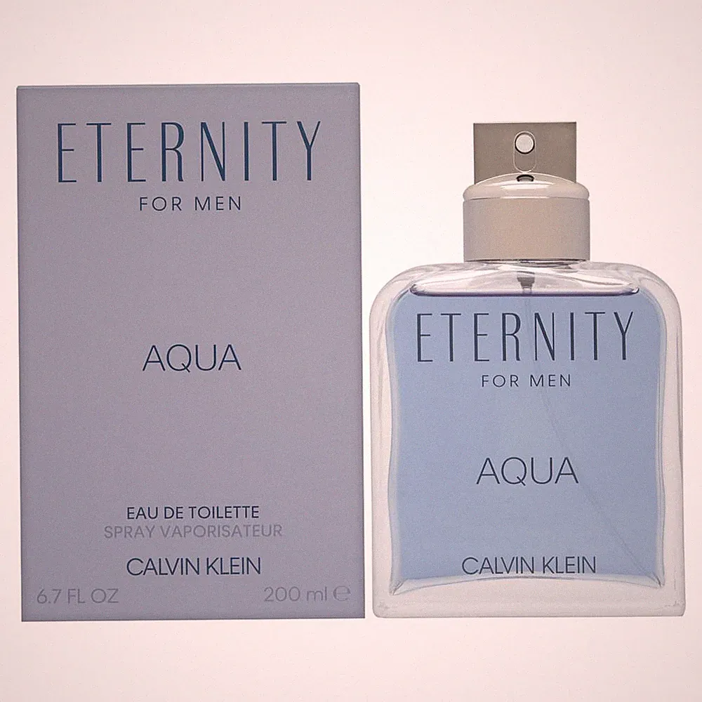Eternity Aqua by Calvin Klein for Men 6.7 oz Eau de Toilette Spray Brand New