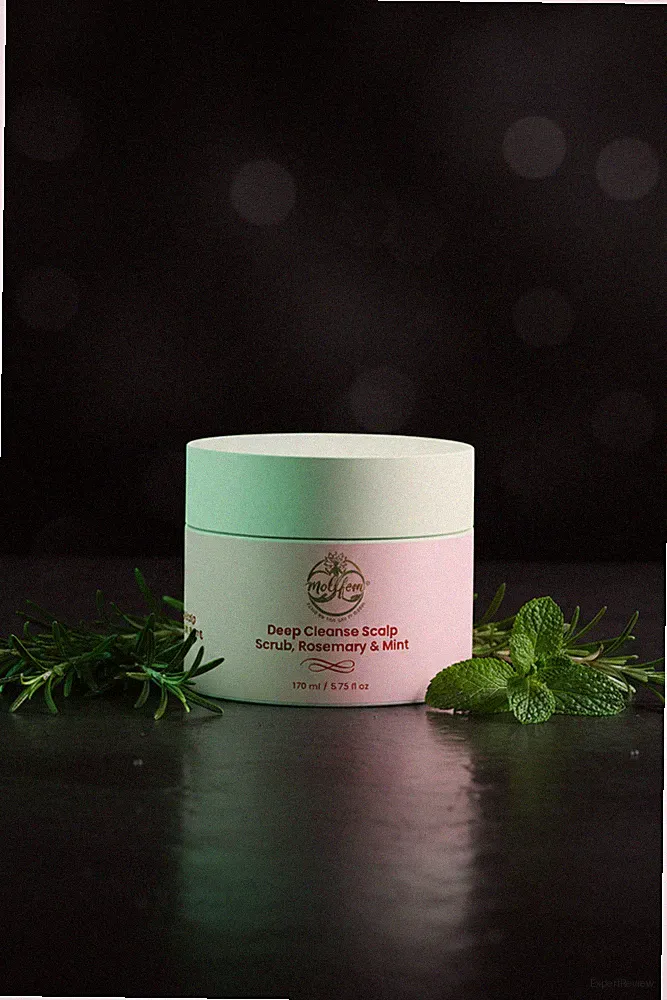 MOLLFOM Deep Cleanse Scalp Scrub – Rosemary & Mint | Refresh & Restore
